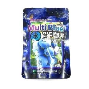 멀티블루 블루베리 전용비료 3개월간 효과지속 완효성 코팅비료/화분/흙/텃밭/분갈이/거름/화초/조경/영양