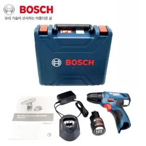 보쉬 무선 충전 드라이버 전동드릴 베어툴 GSR 120-LI 스크류