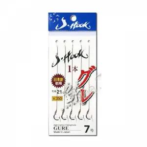 TBZ ST JHOOK 케브라 외바늘 구레 민물 묶음바늘 채비