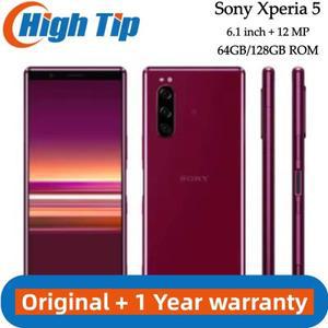 Sony Xperia 5 잠금 해제 J8210 J9210 일본어 버전 6G 64GB/128GB ROM 12MP 6.1 4G LTE Snapdragon 855 NFC