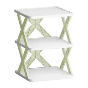 그린 3단 신발 정리 신발랙 선반 정리대 원룸 운동화/현관/공간활용/조립/수납/자취방/디자인/인테리어