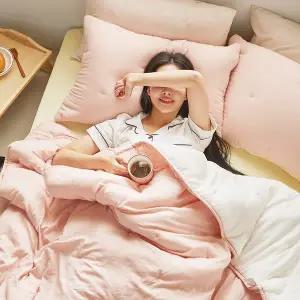 베네베딩 1+1 웰슬립 사계절/간절기 부드러운 고온워싱 리버서블 차렵이불 SS