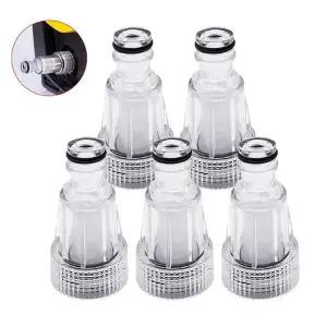 고압 세척기 워터 필터 인렛 커넥터 교체 도구 워터 펌프 인렛 호스 정원 어댑터.