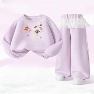 주토피아 맨투맨 티셔츠 바지 봄 라운드 오버핏 루즈핏  여아 키즈 초등학생