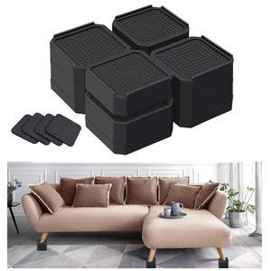 HNNDLRA 튼튼한 가구 라이저, 쌓을 수 가능한 10.9CM(4.3인치), 세탁기용, 소파, 1,814.4KG(4000파운드) 또는 조절 있는 7.6CM(3인치) 침대 최대 올리기 의자, 블록, 테이블, 지지 높이