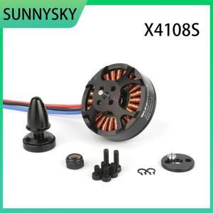 SkyCityFPV 4PCS Sunnysky 브러시리스 모터 X4108S 380KV 480KV 600KV 690KV 쿼드콥터 부품 4108 모터