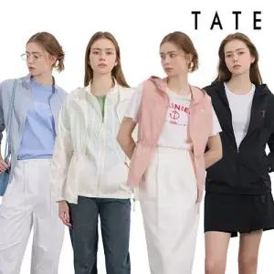 [TATE] 테이트 26SS 여성 에어리 윈드테크 유틸리티 점퍼 2종 + 베스트 1종 (총 3종)