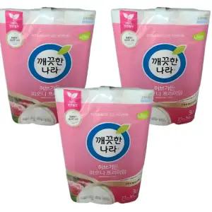 깨끗한나라 허브가든 피오니 프리미엄 화장지(3겹) 30롤 x 3팩