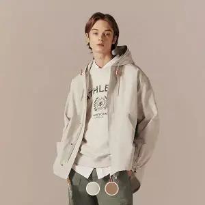 073522 코튼 폴리 후드 밀리터리 자켓