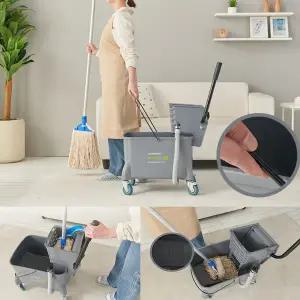 걸레빠는통 학교 학원 대걸레 물 짜개 마포 밀대 봉 걸레 빨래판 걸레통 탈수기 대형