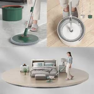 거실밀대 사무실 업소용 가정용 학교 학원 바닥 청소 자동 세척 물 걸레 통 밀대 청소기 세트