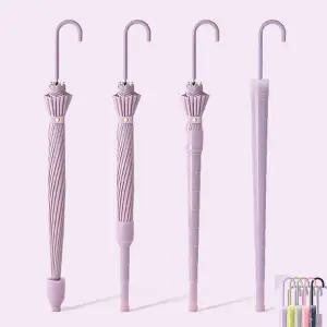 물받이우산 차량 실내 고급 빗물받이 16K 자바라 캡 커버 파스텔 튼튼한 장우산 우산