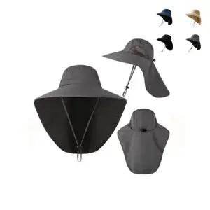 대두썬캡 남성 여성 휴대용 와이드 넓은 창 작업용 그늘막 돌돌이 썬캡 햇빛 가리개 모자