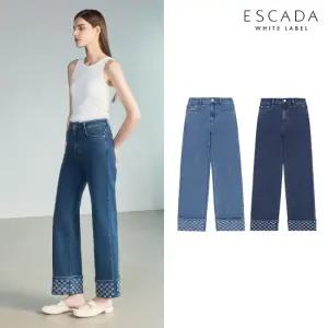 ESCADA 여성 쥬얼 데님 팬츠