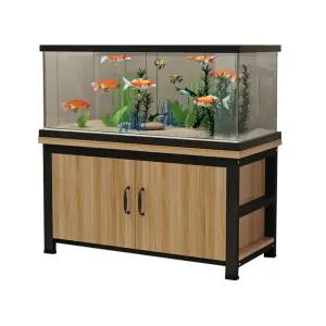 어항 선반 캐비닛 수납장 진열대 서랍 화이트블랙 50x30x70cm