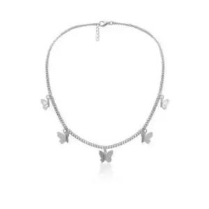 여성 사랑스러운 귀여운 나비 포인트 목걸이