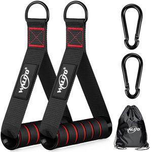 WALITO 운동 손잡이, 홈 체육관 장비, 필라테스, 튼튼한 밴드, 손잡이용 부착물 교체 근력 기계 도르래 저항 케이블 트레이너, 시스템,