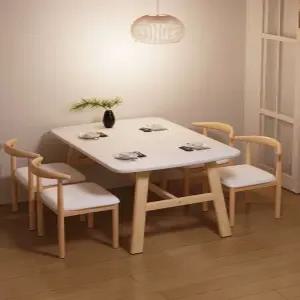 주방 작은 4인용식탁 카페 원형 좁은집 식당 철제