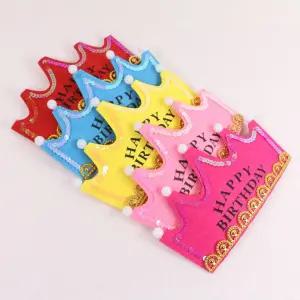 생일 파티 왕관 머리띠 5color/LED 생일파티머리띠