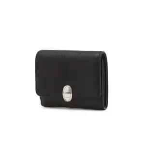 질스튜어트 뉴욕 TATE 블랙 가죽 오발 장식 3단 반지갑 JAWA5F111 국내매장판 1686584