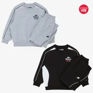 백화점정품 뉴발란스 키즈 상하복 셋업 세트 선물 NBSC_740 일러스트 맨투맨셋업 (NK9YG1771U) 뉴발란스상