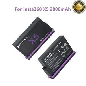 Insta360 X5 배터리 대용량 2800mAh 360 스포츠 카메라 액세서리