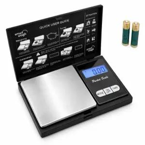 스마트 웨이트 정밀 디지털 그램 저울(200g x 0.01g) ？ 7개(g 오즈 오즈트 DWT ct gn tl) 보석 식품용