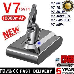 V7 128000 다이슨 호환 모터헤드 동물 절대 SV11 배터리 21.6V DE FR RU용 mAH 기존