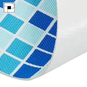 수영장 미끄럼 방지시트 PVC 물결 모자이크 패브릭