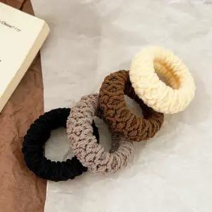 올데이 플라워 코튼 머리끈 무지 사계절 기본 헤어슈슈