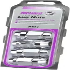 맥가드 64073 크롬M14 x 1.5 스레드 크기 벌지 콘 시트 스타일 러그 너트 4개 세트