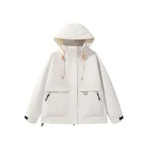 남성 바람막이 점퍼 가을 캐주얼 야상 빅사이즈 후드 DUCHI3