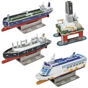 3D입체퍼즐 K 조선강국 배 시리즈 크래커플러스 종이퍼즐 만들기재료 학습용