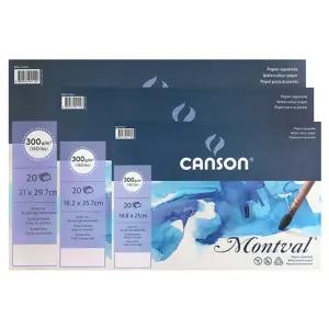 (캔숀)몽발 수채화지 낱장팩 CA033-706 (크기 선택)/수채화/스케치북/도화지/전용지/흰/거친/질감/드로잉