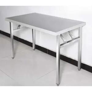 스텐 접이식 테이블 테라스 실외 야외 업소용 스테인리스 간이