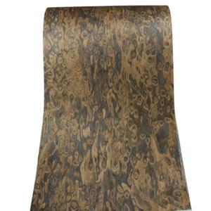 고급 갈색 벌 우드 베니어 기술 목재 패널 DIY 인테리어 홈 호텔 아트 인레이 수공예 벽