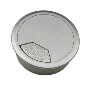 1Pcs 데스크 와이어 구멍 커버 기본 컴퓨터 그로멧 테이블 케이블 콘센트 포트 표면 라인 상자 가구 Hardw