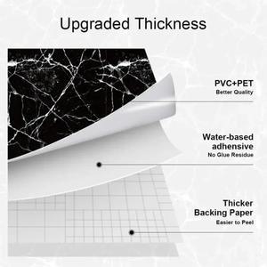 대리석 타일 벽 스티커 방수 자체 접착 캐비닛 주방 조리대 종이 거실 침실 가구 액세서리
