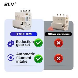 BLV BMCU 370C DM 듀얼 마이크로 스위치 고토크 버전 370X49E 자동 필라멘트 공급 내장형 타입-C A1 미니