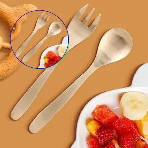 쌍문상회 귀여운 유아 수저세트 어린이 식기 세트