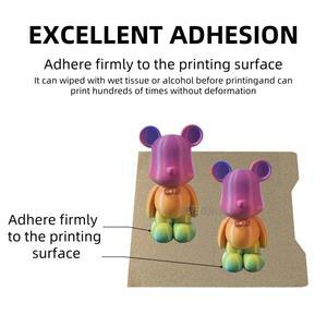 크리에이티 하이 빌드 플레이트용 265*265mm 양면 PEI PEO PET PEY 히트 베드 스프링 스틸 시트 콤보용)