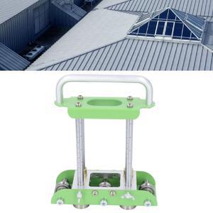 2스테이션 판금 벤더 경량 금속 지붕 굽힘 도구 정밀한 클램핑 수동 거터 스플래싱 보드용