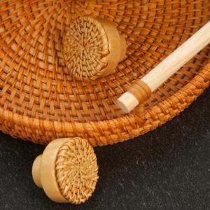 나무 손잡이 드레서 둥근 가구는 수제 부엌 찬장 서랍 처리합니다