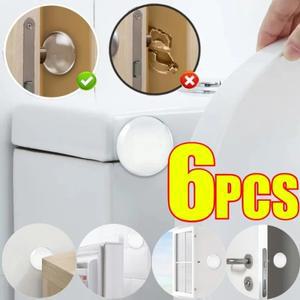 자체 접착식 도어 스토퍼 핸들 범퍼 실리콘 무소음 충격 방지 보호 패드 홈 장식 벽