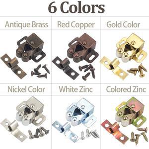 10/5/2 세트 캐비닛 롤러 캐치 도어 스톱 클로저 스토퍼 댐퍼 버퍼 걸쇠 래치 옷장 찬장 가구 하드웨어