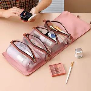 탈부착가능 분리형 여행용 파우치 스토리지 화장품 메 DlY2+9Zkt