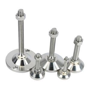 헤비 듀티 풋 컵 304 스테인레스 스틸 고정 파운데이션 나사/기계 장비 지원 레벨링 풋/베이스 40mm