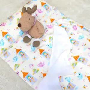 (튼튼)인견 일체형 유아 이불 세트 S 숲속공주낮잠 아이침구 아기 어린이 낮잠용 어린이집