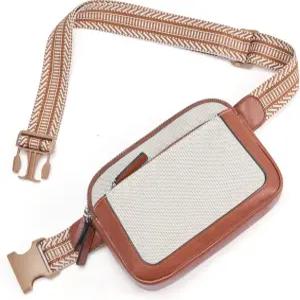 여성용 클루시 벨트백 미니 에브리웨어 크로스바디 허리백 조절 스트랩 가죽 패니 팩