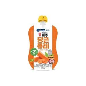 베베쿡 처음먹는 제주당근 퓨레 80g
